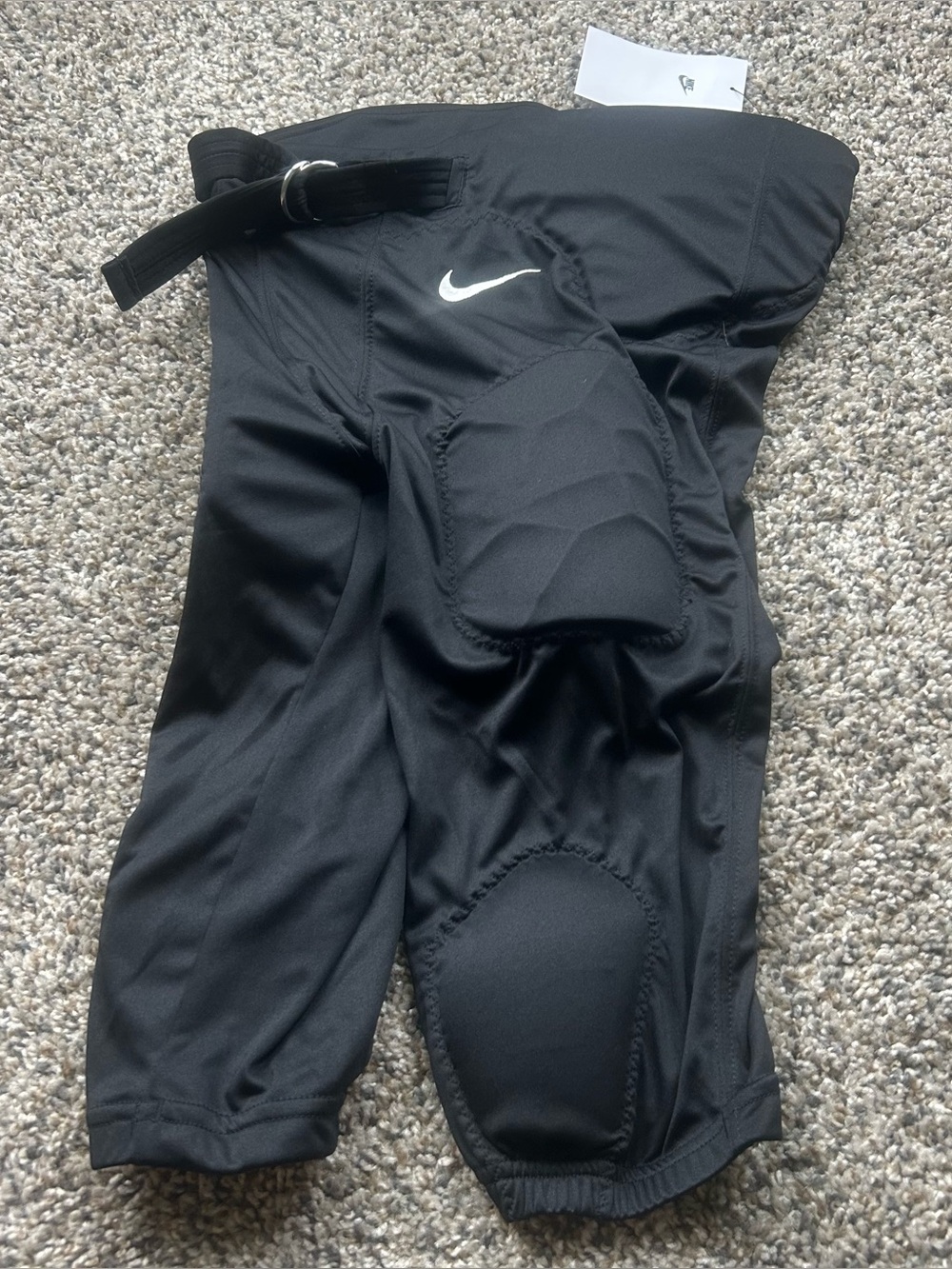 Nike Dri-FIT Padded Football Leg Pad Pants Youth Large Black DJ5772-010 EVA Foam